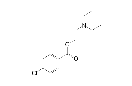 4-Chlorobenzoic acid, 2-diethylaminoethyl ester