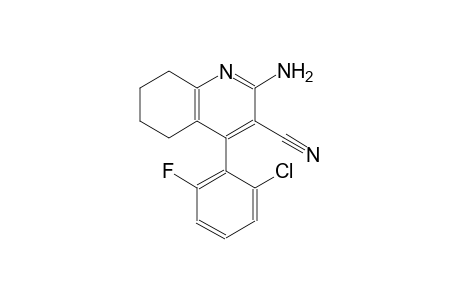 2-amino-4-(2-chloro-6-fluorophenyl)-5,6,7,8-tetrahydro-3-quinolinecarbonitrile