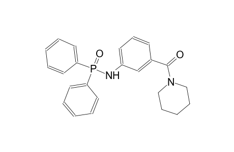 P,P-diphenyl-N-[3-(1-piperidinylcarbonyl)phenyl]phosphinic amide