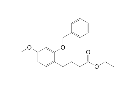 Ethyl 4-(2-Benzyloxy-4-methoxyphenyl)butanoate