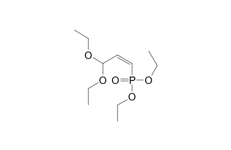 Diethyl 3,3-diethoxy-1-cis-propen-1-ylphosphonate
