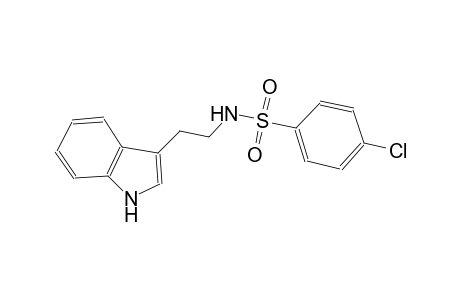 4-chloro-N-[2-(1H-indol-3-yl)ethyl]benzenesulfonamide