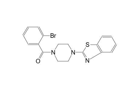 2-[4-(2-bromobenzoyl)-1-piperazinyl]-1,3-benzothiazole