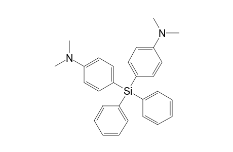 Benzenamine, 4,4'-(diphenylsilylene)bis[N,N-dimethyl-
