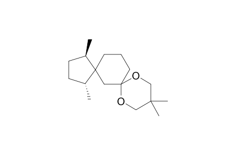 (1R,4R)-1,4,10,10-Tetramethyl-8,12-dioxa-dispiro[4.1.5.3]pentadecane