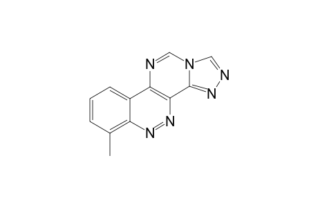 10-Methyl-1,2,4-triazolo[4,3-c]pyrimido[5,3-c]cinnoline