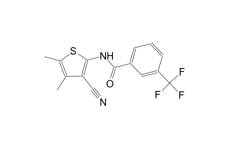 N-(3-cyano-4,5-dimethyl-2-thienyl)-3-(trifluoromethyl)benzamide