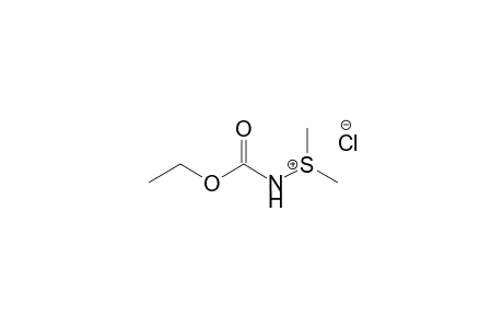 Sulfonium, [(ethoxycarbonyl)amino]dimethyl-, chloride