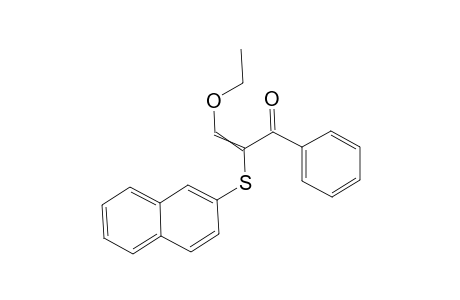 3-Ethoxy-2-[(naphthalen-2-yl)sulfanyl]-1-phenylprop-2-en-1-one
