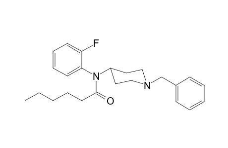 N-(1-Benzylpiperidin-4-yl)-N-(2-fluorophenyl)hexanamide