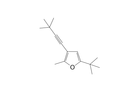 5-tert-Butyl-3-(3,3-dimethyl-but-1-ynyl)-2-methylfuran