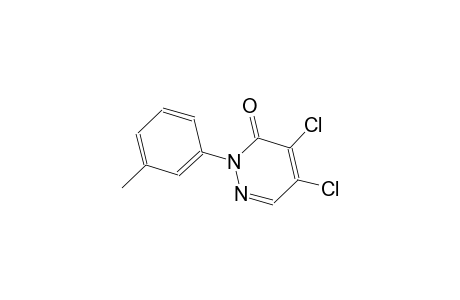 4,5-dichloro-2-(3-methylphenyl)-3(2H)-pyridazinone