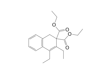 2,2-Bis(ethoxycarbonyl)-3,4-diethyl-1,2-dihydronaphthalene