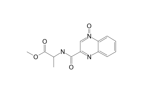 2-[(4-oxidoquinoxalin-4-ium-2-carbonyl)amino]propionic acid methyl ester