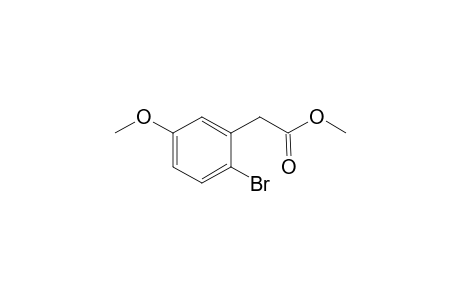 Methyl 2-(2'-bromo-5'-methoxyphenyl)acetate