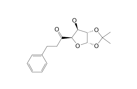 6,7-DIDEOXY-1,2-O-ISOPROPYLIDENE-7-PHENYL-ALPHA-D-XYLO-HEPTAFURANOS-5-ULOSE