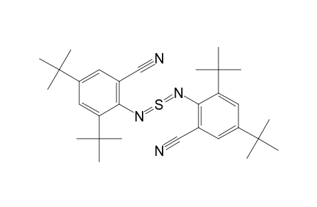 N,N'-Bis(2,4-di-tert-butyl-6-cyanophenyl)sulfur diimide