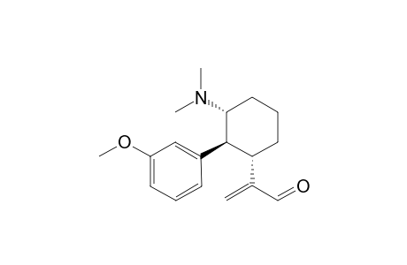 (+/-)-2-[rel-(1R,2S,3S)-3-(Dimethylamino)-2-(3-methoxyphenyl)cyclohexyl]prop-2-enal