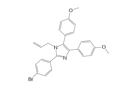 1-Allyl-2-(4-bromophenyl)-4,5-bis(4-methoxyphenyl)imidazole