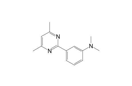 3-(4,6-dimethylpyrimidin-2-yl)-N,N-dimethylaniline