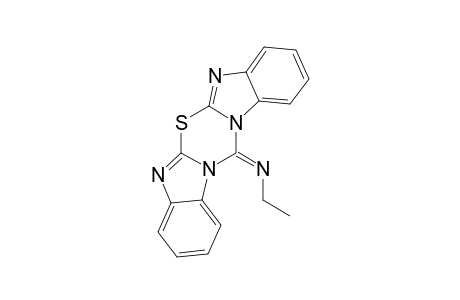 13H-BIS-BENZIMIDAZO-[2,1-B:1',2'-E]-[1,3,5]-THIADIAZIN-13-ETHYLIMINE