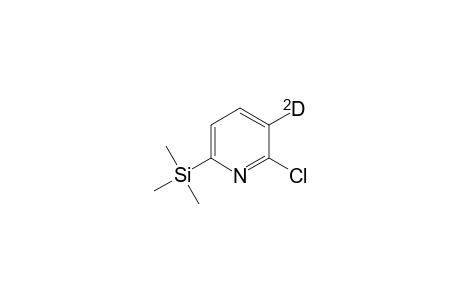 2-Chloro-[3-2H]-6-pyridyl(trimethyl)silane