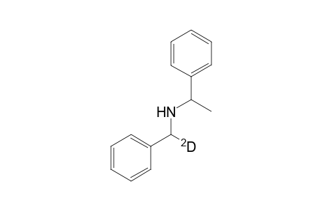 N-Benzyl-.alpha.-deuterio-1-phenethylamine
