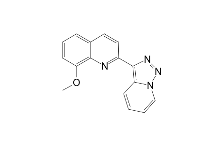 8-Methoxy-2-([1,2,3]-triazolo[1,5-a]pyridin-3'-yl)-quinoline