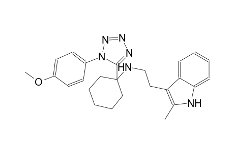 1H-indole-3-ethanamine, N-[1-[1-(4-methoxyphenyl)-1H-tetrazol-5-yl]cyclohexyl]-2-methyl-