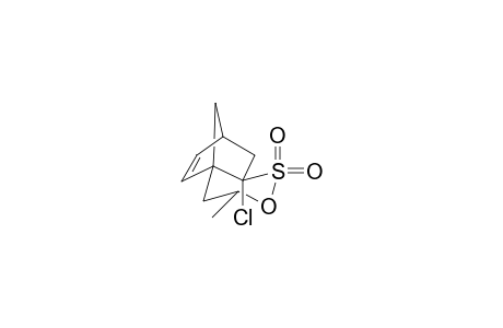 2-Chloro-1-propyl-5-norbornen-2,2'-sultone