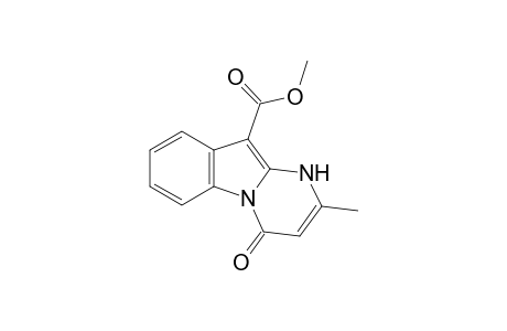 2-methyl-4-oxo-1H-pyrimido[1,2-a]indole-10-carboxylic acid methyl ester