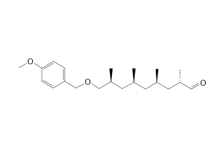 (2S,4R,6S,8S)-9-[(4-Methoxybenzyl)oxy]-2,4,6,8-tetramethylnonanal
