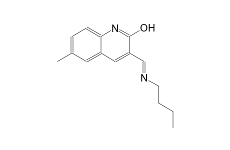 3-{(E)-[(E)-butylimino]methyl}-6-methyl-2-quinolinol