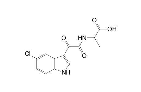N-[(5-chloroindol-3-yl)glyoxyloyl]alanine