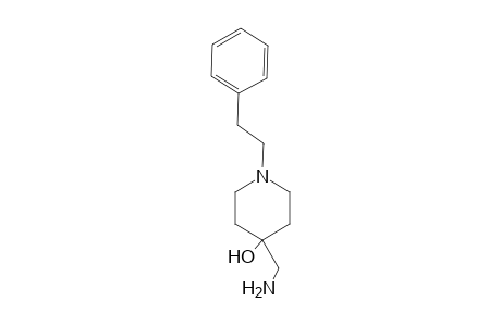 4-(aminomethyl)-1-(2-phenylethyl)-4-piperidinol