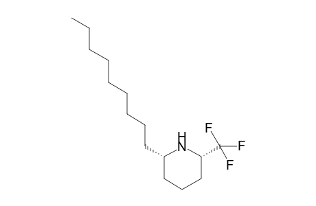 (2S,6S)-2-nonyl-6-(trifluoromethyl)piperidine