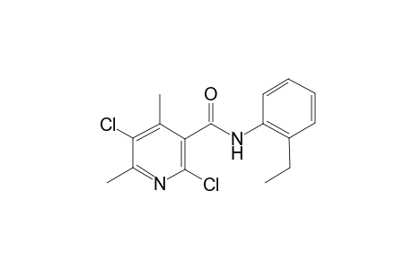 2,5-Dichloro-N-(2-ethyl-phenyl)-4,6-dimethyl-nicotinamide