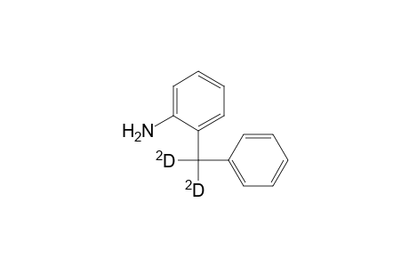 Benzenamine, 2-(phenylmethyl-d2)-