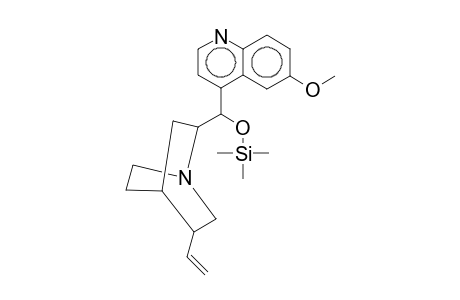 Cinchonane, 6'-methoxy-9-[(trimethylsilyl)oxy]-, (9S)-