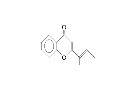 2-(1-Methyl-1-propenyl)-chromone