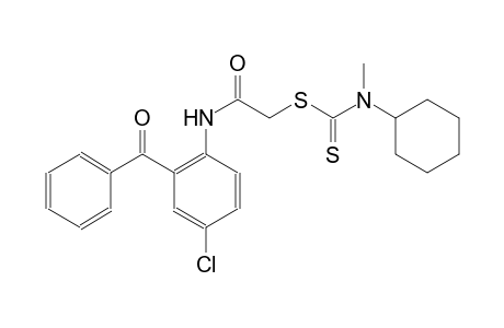 2-(2-benzoyl-4-chloroanilino)-2-oxoethyl cyclohexyl(methyl)dithiocarbamate
