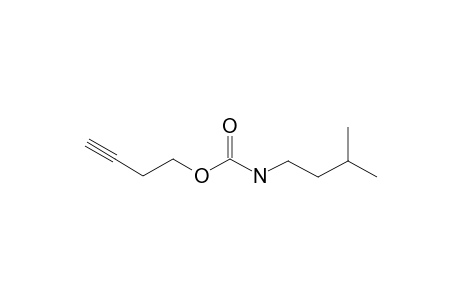 Carbonic acid, monoamide, N-(3-methylbutyl)-, but-3-yn-1-yl ester