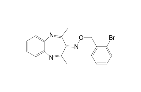 (2-bromobenzyl)oxy-(2,4-dimethyl-1,5-benzodiazepin-3-ylidene)amine