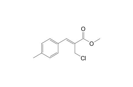 (Z)-2-(chloromethyl)-3-(4-methylphenyl)-2-propenoic acid methyl ester