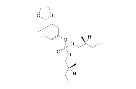 Bis(2(S)-methylbutyl) 4-(1,3-Dioxalan-2-yl)-4-methylcyclohexoxy Phosphate