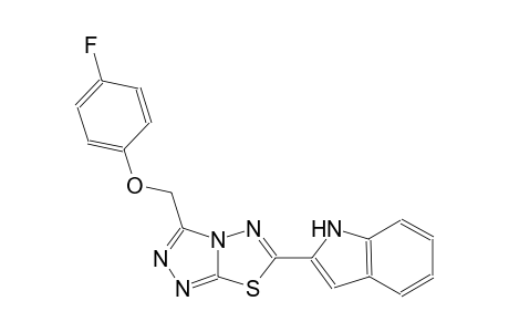 1H-indole, 2-[3-[(4-fluorophenoxy)methyl][1,2,4]triazolo[3,4-b][1,3,4]thiadiazol-6-yl]-