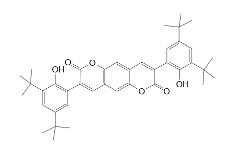 3,8-bis(3,5-ditert-butyl-2-hydroxyphenyl)pyrano[2,3-g]chromene-2,7-dione
