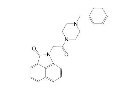 1-[2-(4-benzyl-1-piperazinyl)-2-oxoethyl]benzo[cd]indol-2(1H)-one