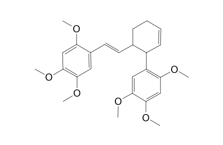 Benzene, 1,2,4-trimethoxy-5-[2-[2-(2,4,5-trimethoxyphenyl)-3-cyclohexen-1-yl]e thenyl]-, [1.alpha.(E),2.alpha.]-(.+-.)-