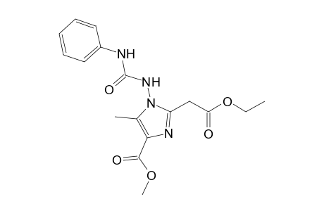 Methyl 1-[(anilinocarbonyl)amino]-2-(2-ethoxy-2-oxoethyl)-5-methyl-1H-imidazole-4-carboxylate